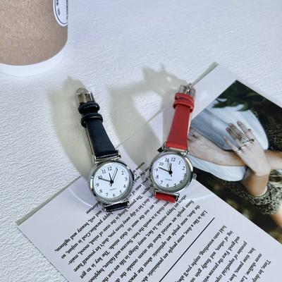 Watch Female Style Retro Literature And Art Student College Style Temperament Girl Simple Thin Strap Small Dial