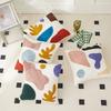 Towel Embroidered Flower Cushion Cover Linen Simple Sofa Pillowcase Office Cushion Cover Cojines Decorativos Para Sofá