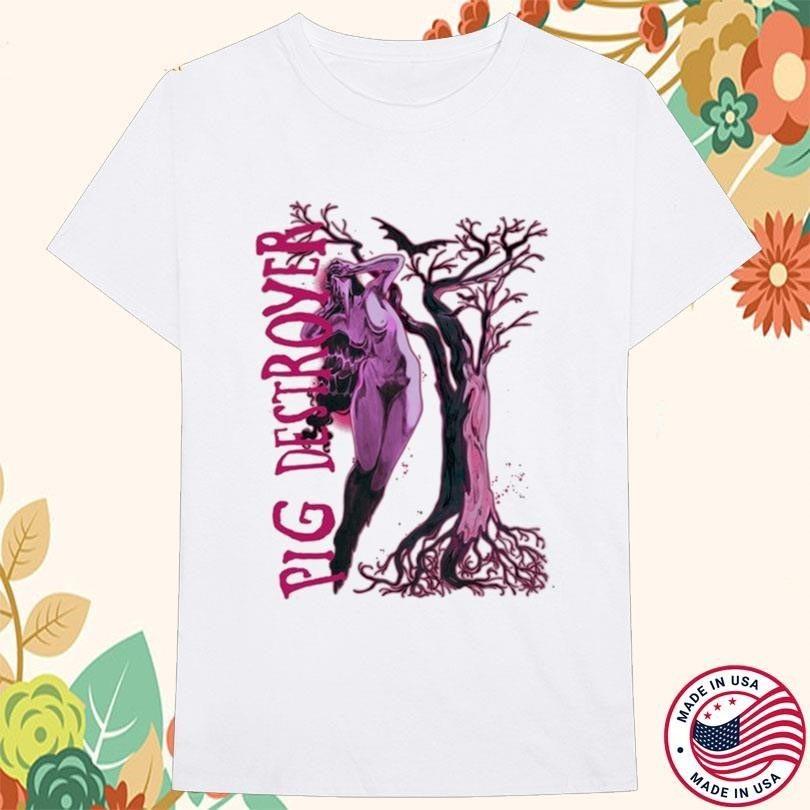 

New PIG DESTROYER Band The Depths Cotton White T Shirt S-5XL UR616 Unisex T-Shirt XXXXL