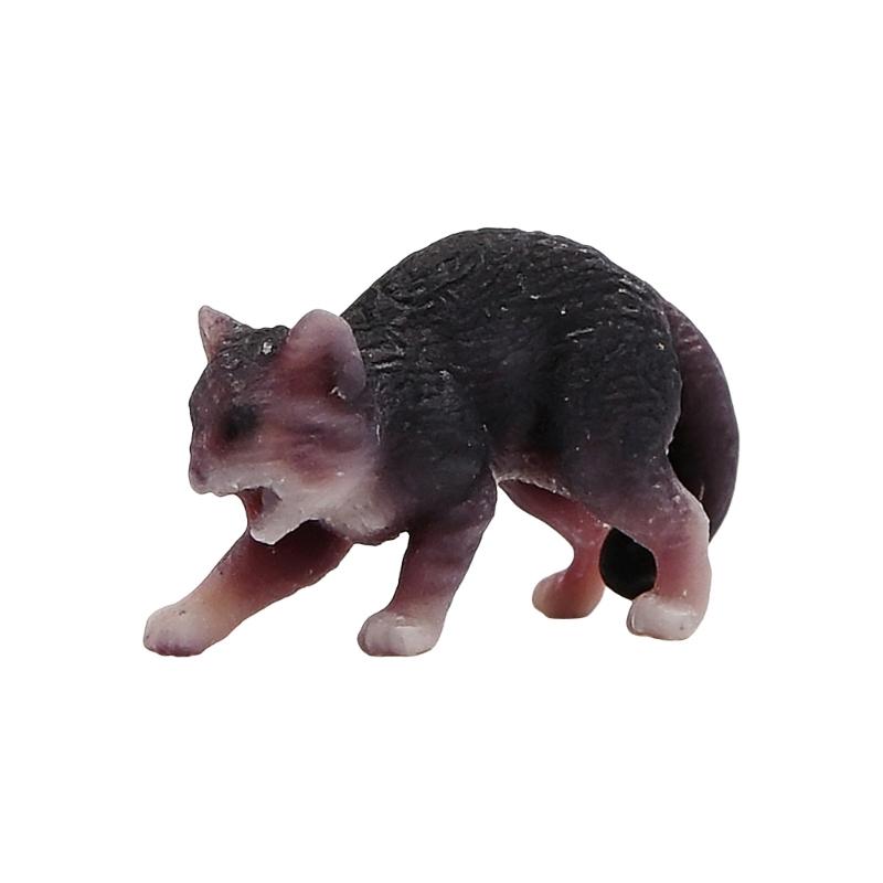 1/64 Scale Resin Pet Statue 3D Print Dog/Cats Shape Figurine Handmade Miniature Model Ideal For Home Display