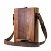 Holz Umhängetasche Retro Box Box Künstler-Schultertasche