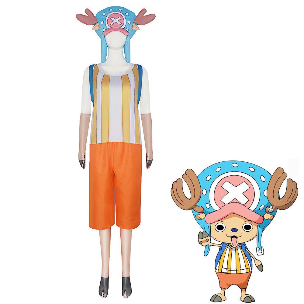 Anime One Piece Cosplay Abbigliamento Tony Tony·Chopper Comic Con Cosplay Costumi di Halloween