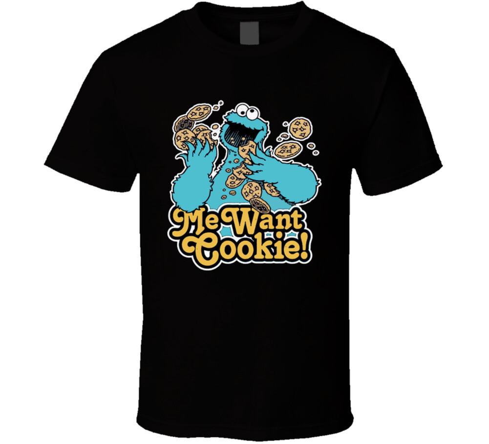 Cookie Monster T Shirt Mens Womens Tees Top L