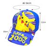 Cartoon  Baseball Cap Pikachu Hat Adjustable  Cosplay Hip Hop kids Girls Boys Anime Figure Toys children Gifts