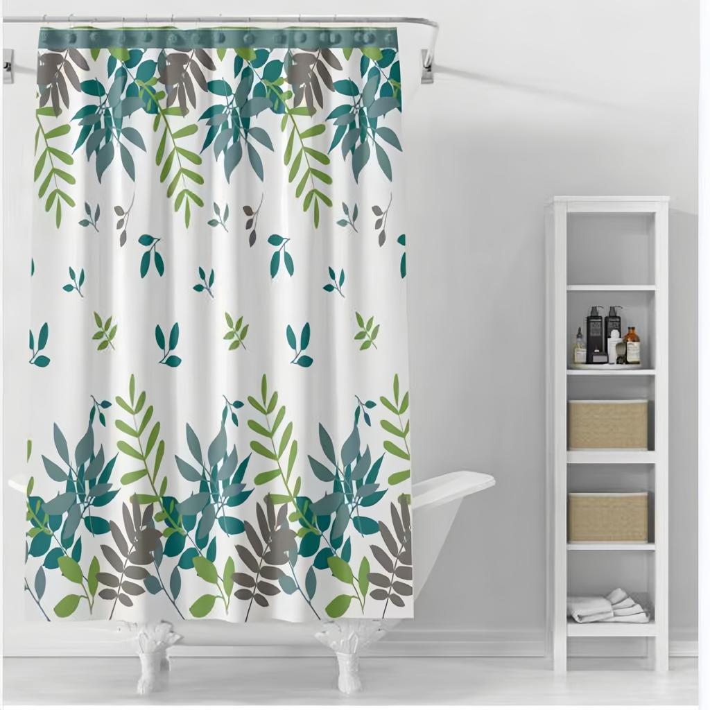 Domácí Koupelnový Závěs Koupelna Vodotěsný A Plísni Odolný Koupelnový Dělicí Závěs Závěsný Závěs Není Třeba Vrtat Otvory