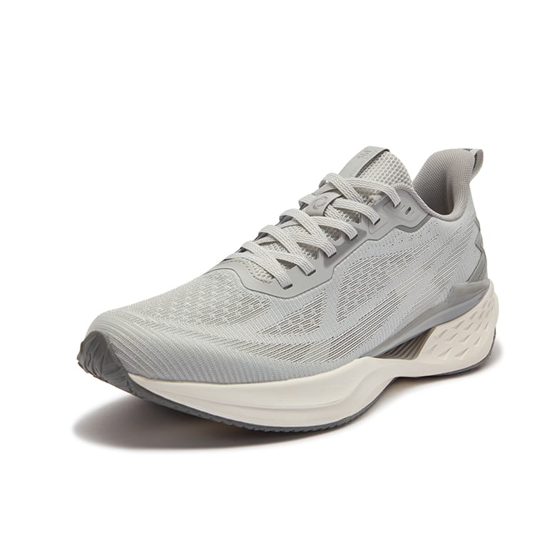 361 Slip Resistant, Abrasion Resistant, Breathable Low top Casual Running Shoes Men's Recycling Gray 672512208-3