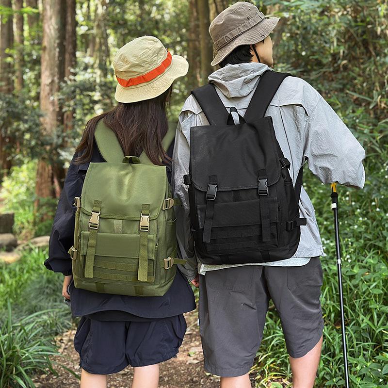 Schoolbag New Super Cool Outdoor Backpacking Travel Tooling Business Travel Backpack Large Capacity Mountaineering Bag College Bag