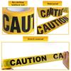 Yellow Warning Tape, Heavy Crime Scene Isolation Belt, Reflective, Waterproof and Tear-resistant Construction Area