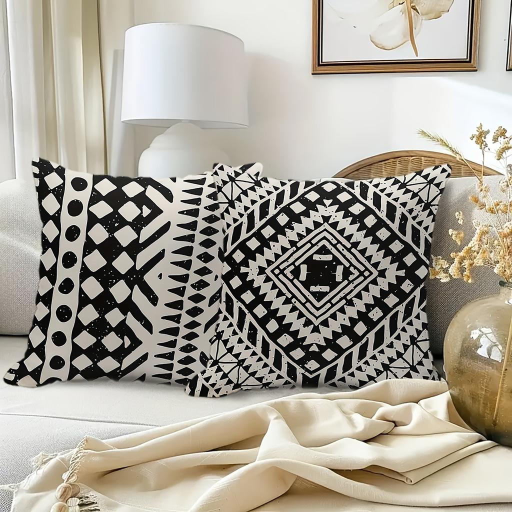Gray - themed Warm - slogan PillowcaseBedroom Living Room Sofa Home Decor Polyester Cushion Cover with Zipper