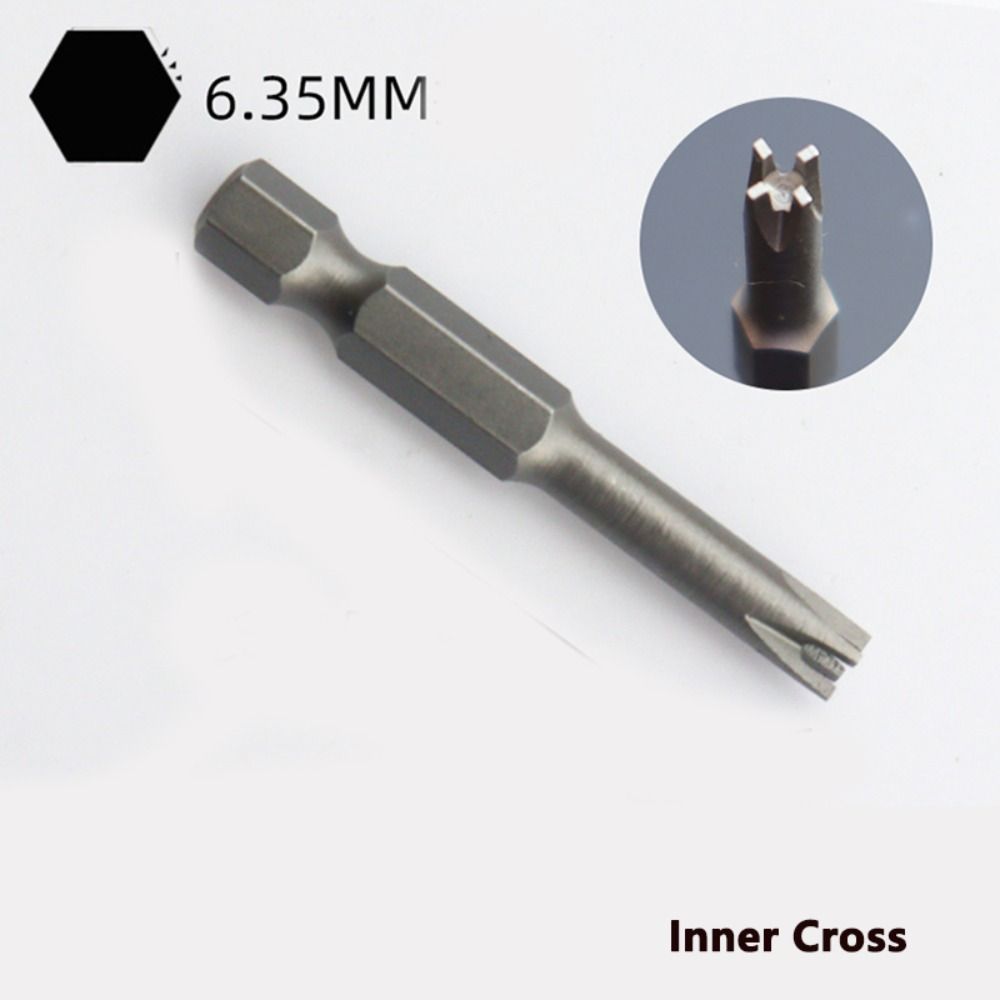 7/13Pcs Y-Type Three Points Screwdriver Bit U-shaped Internal Cross Socket  Woodworking