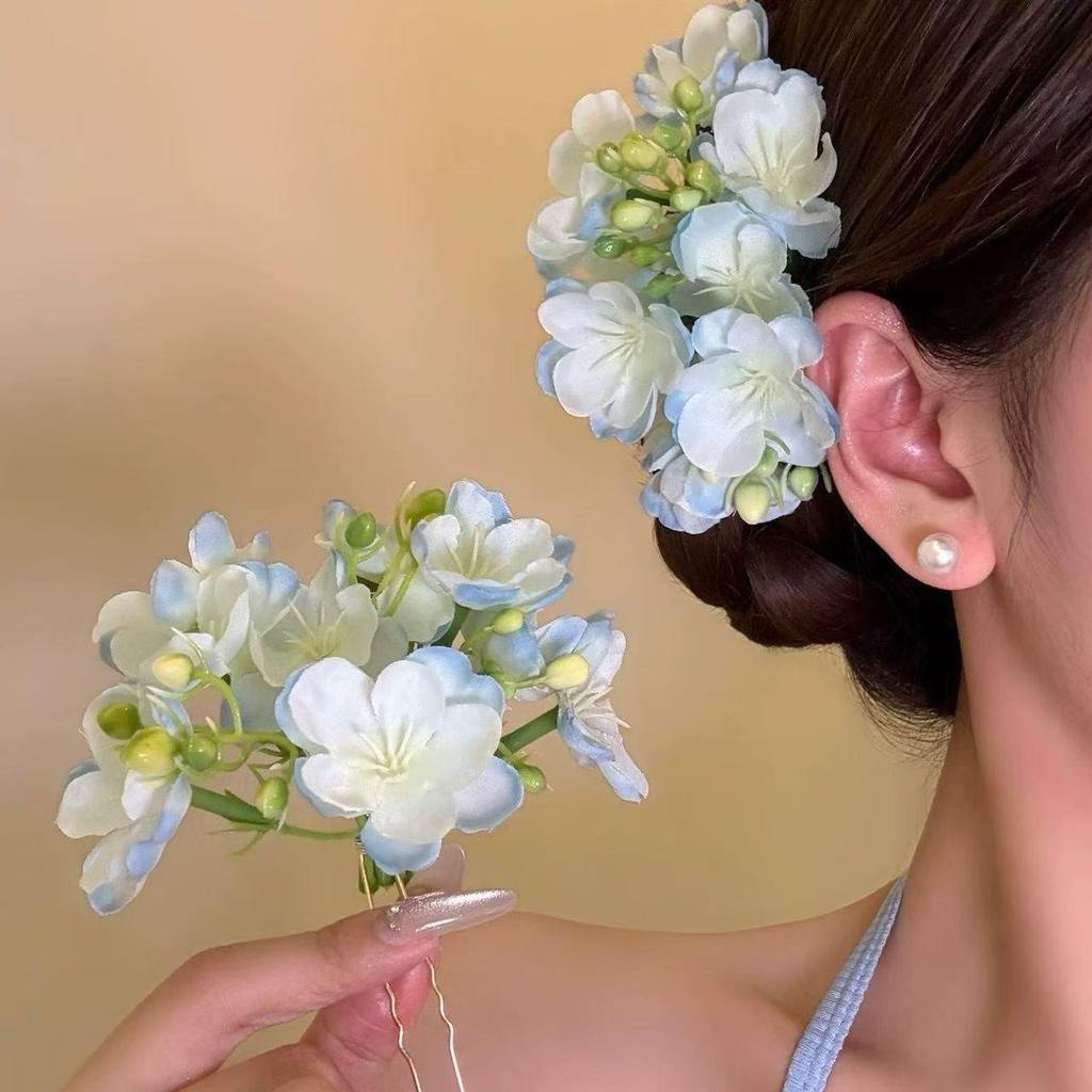 Sandalwood Women's Hairpin: Elegant Modern-Chinese Style Wooden Updo Stick