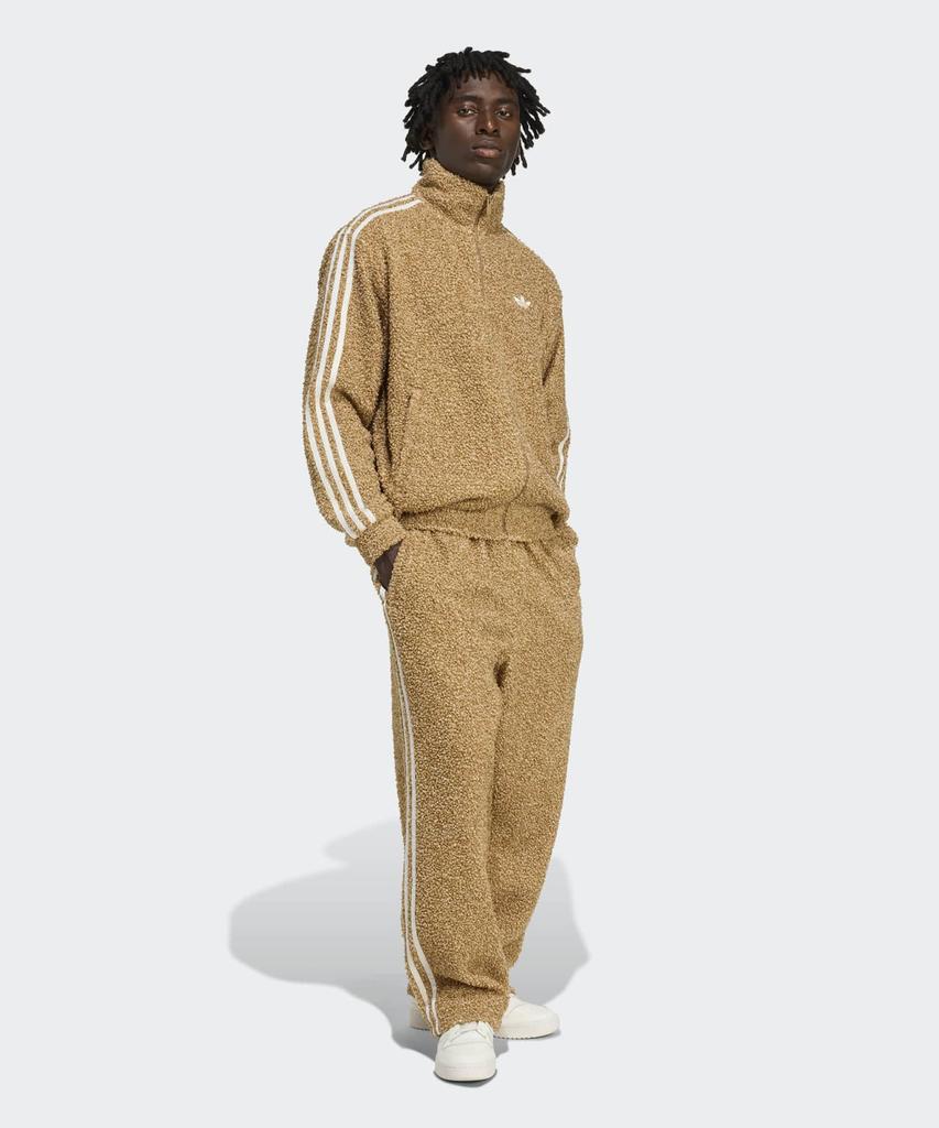 adidas Boucle Firebird Track Pants - Brown:White / Kr5156