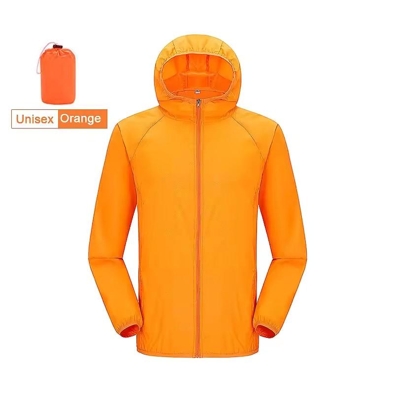 Unisex Hiking Jacket Men Women Waterproof Quick Dry Camping Windbreaker Trekking Fishing Rain Coat Outdoor Anti UV Clothes