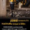 DeWalt 20V MAX Brushless Cordless Impact Drill/Driver CN plug (adapter included)