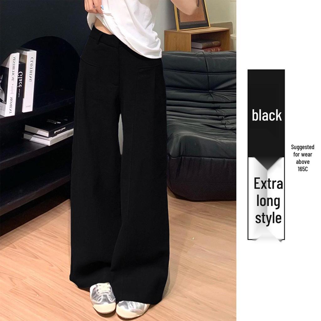 Women's High Waist Loose Wide-Leg Cotton Linen Pants - Spring/Autumn 2026