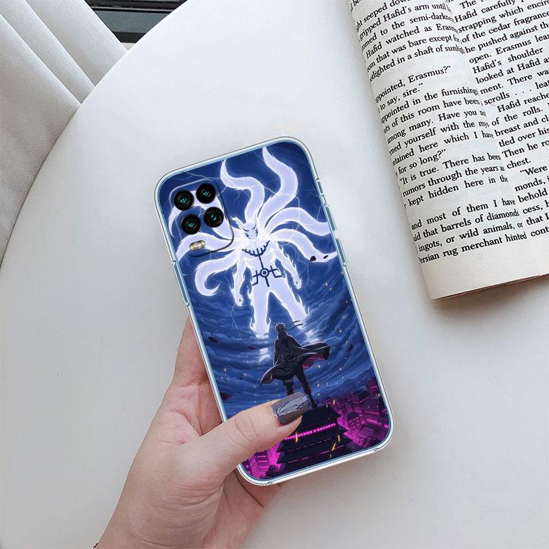 Naruto Uzumaki Sasuke Transparent Phone Case for Samsung Galaxy A04 A04S A14 A23 A34 A54 M23 M33 M52 M53