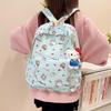 Large Capacity Cute Cartoon KT Cat Backpack for Middle School Girls - Lightweight and Perfect for Back To School
