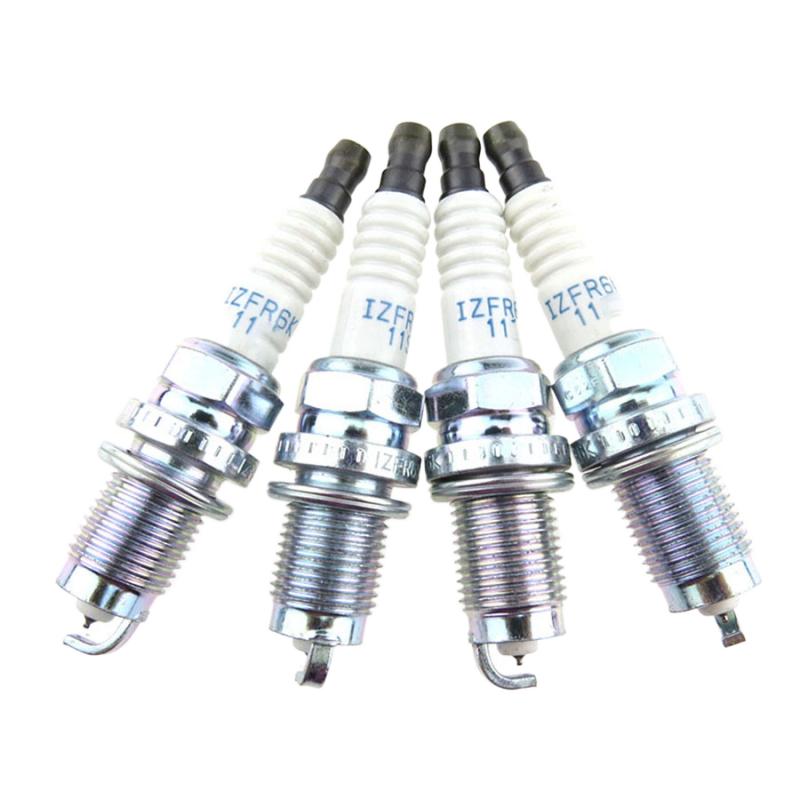 New 4x New Iridium Spark Plug For Honda Accord CR-V Acura RSX TSX IZFR6K11 /-11 6994