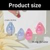 Pendant Earrings Fashion Accessory Multifuntional Drop Earrings Resin Texture Suitable for Party Date Casual Wear