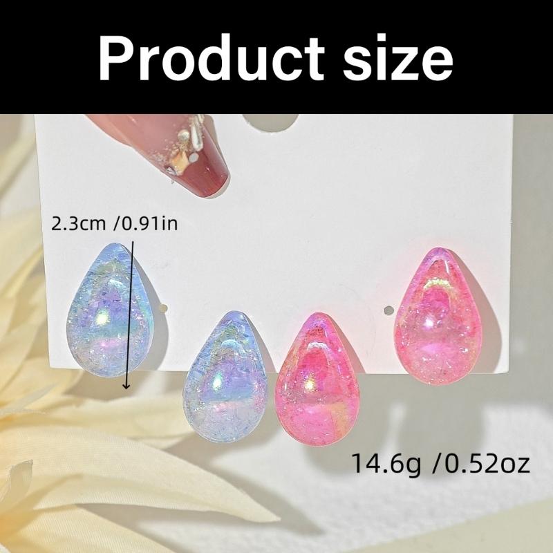 Pendant Earrings Fashion Accessory Multifuntional Drop Earrings Resin Texture Suitable for Party Date Casual Wear