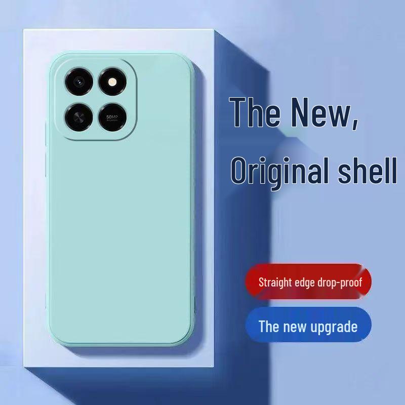 Honor Play10T Simple Solid Color Liquid Silicone Anti-drop Case