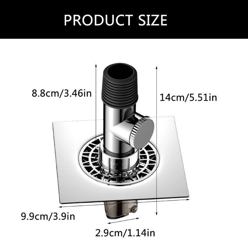 Washing Machine Floor Drain Joint Hose Adapter Sewer Drain Connector Washing Machine Drain Pipe Connector Enduring