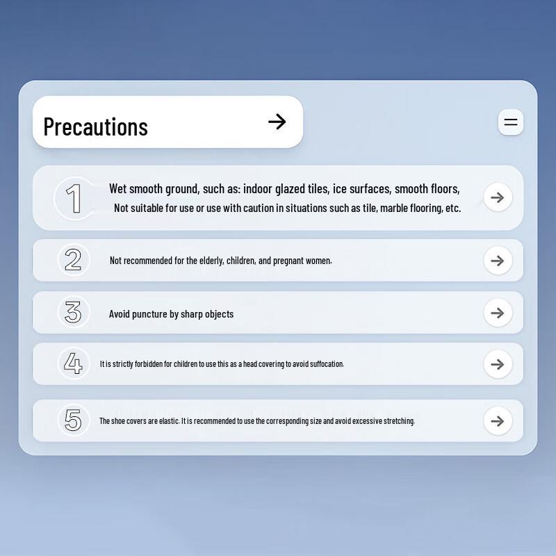 Nuolansendi Unisex Portable Transparent Reusable Rain Shoe Covers