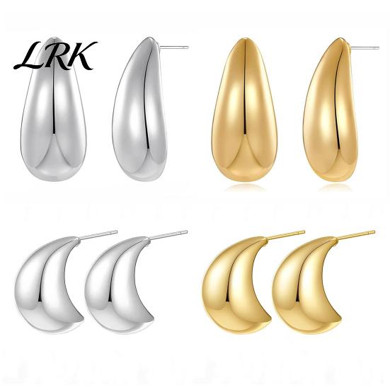 Versatile Earrings 1 Pair Teardrop for Women, Small Water Drop Stud Cute Earrings, Chunky Statement Jewelry Wedding, Party, Prom, Daily Detailed