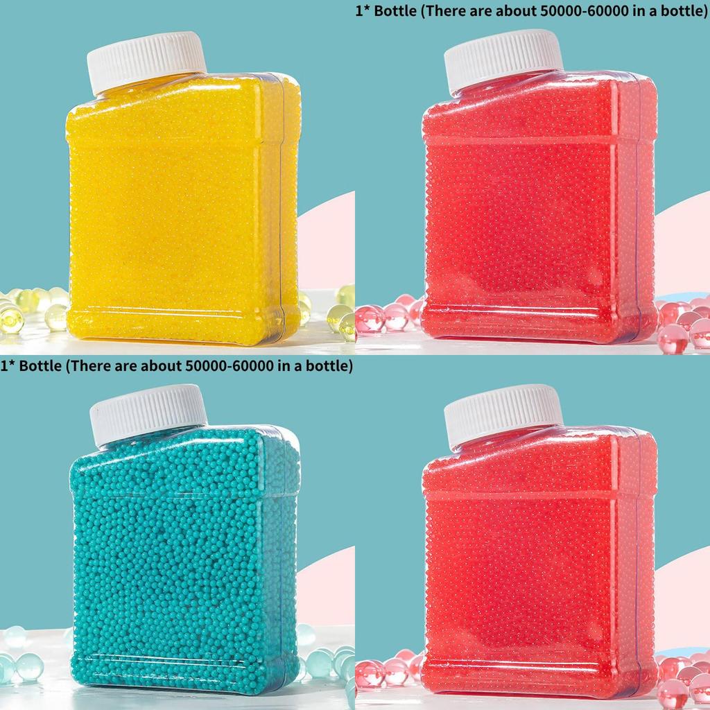 Premium Quality 7-8mm Water Beads In Colorful Shades For Engaging Playful Fun