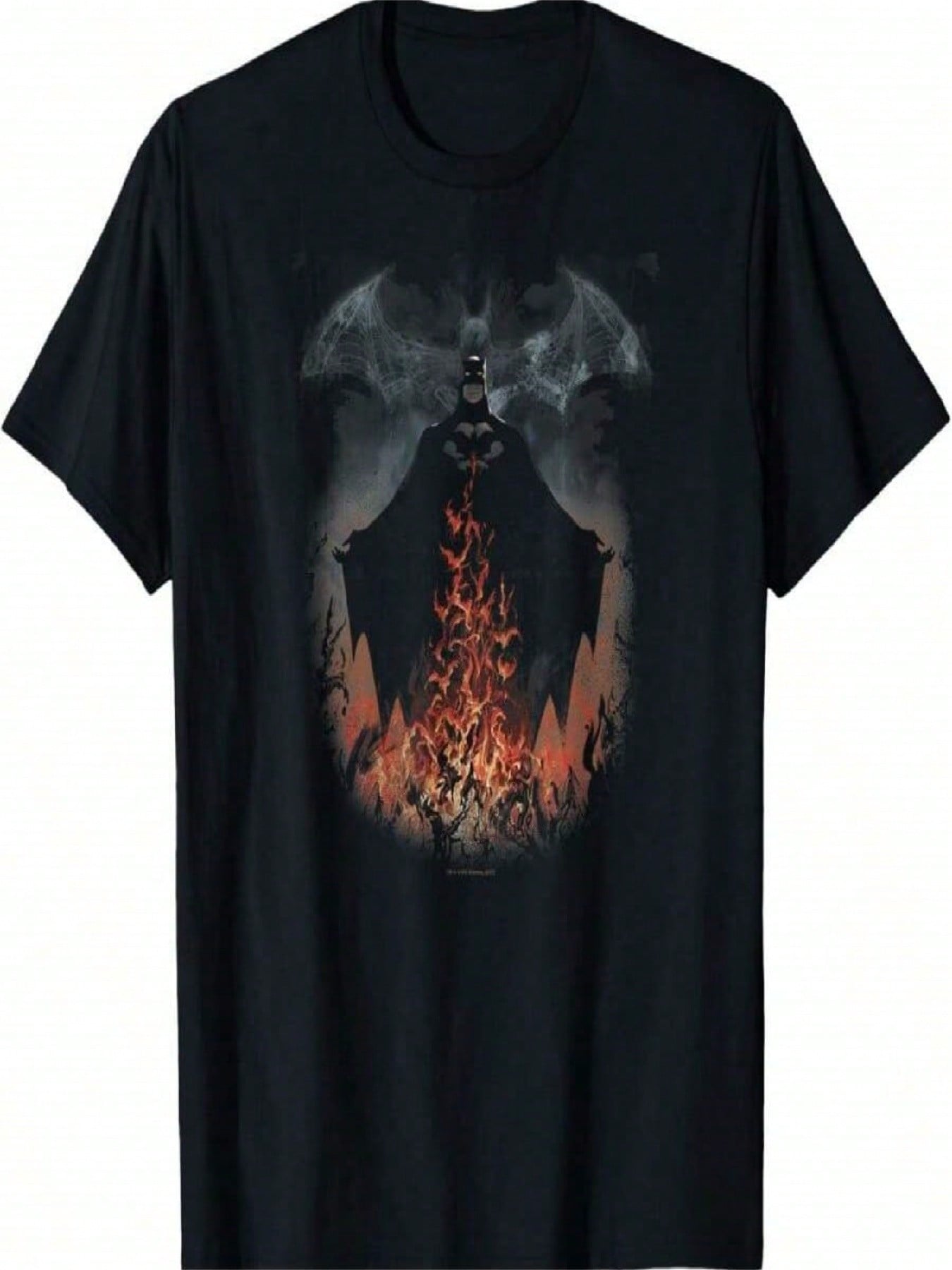 Batmans Smoke & Fire T-Shirt S разноцветный
