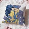 p-Paradise Kiss Cushion Cover Premium Comfort Reversible Pillow Cove -Two in One Design for Any Room & Car Interior