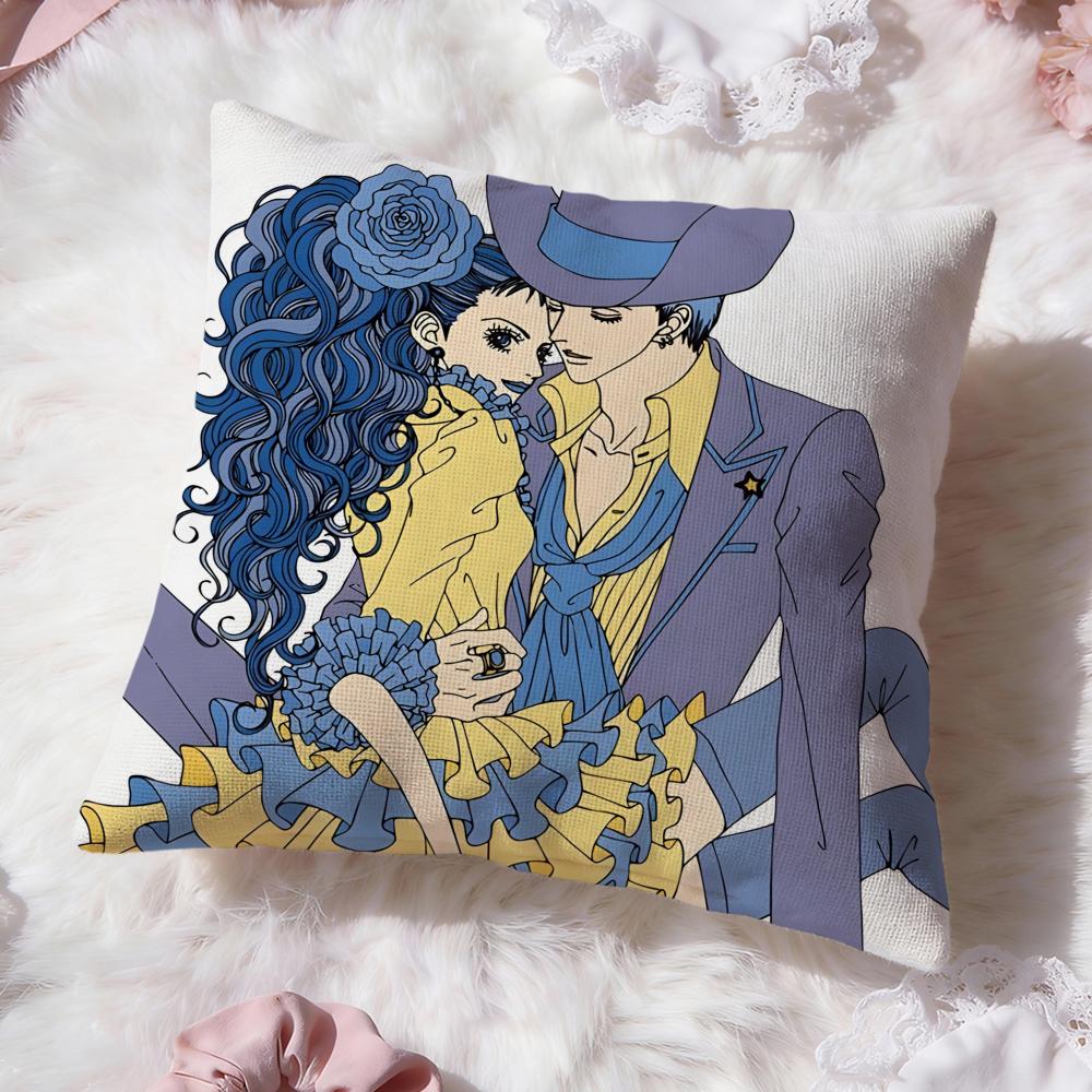 p-Paradise Kiss Cushion Cover Premium Comfort Reversible Pillow Cove -Two in One Design for Any Room & Car Interior