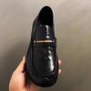 Fashion Men's Casual Leather Shoes Calzado Hombre Shoes Men Leather Original Designer Loafers Men Business Shoes Black Flats