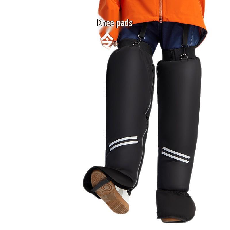 Warm Winter Electric Knee Pads: Elderly Windproof Leg Covers