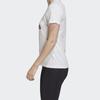 Adidas Training Round-Neck Short-Sleeve T-Shirt Women Tops White FJ5012