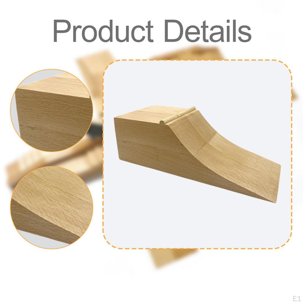 Wooden Fingerboard Ramp Accessories Ornament Multifunctional Professional Grade Improve Creativity