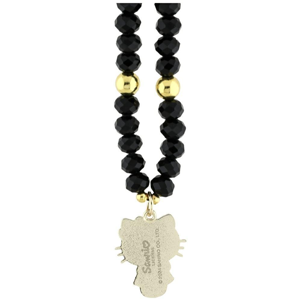 Zawieszka Do Telefonu Hello Kitty Pearls and Beads Czarna
