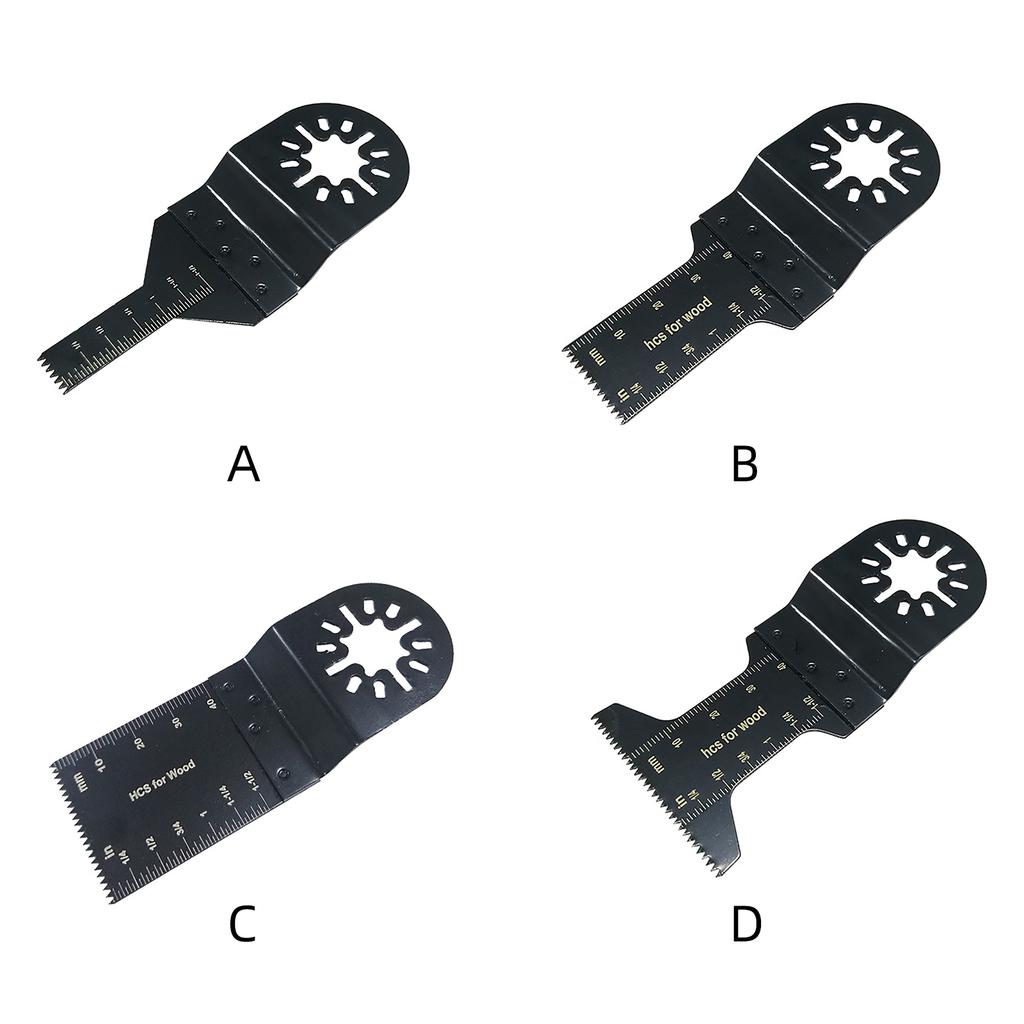 10pcs Multiple Tool Precisions Cut Oscillating Saw Blades Versatile Multifunction Tool Blades for Hardwood & Laminates