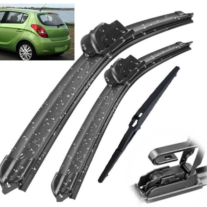 For Hyundai I20 PB GB 2008-2019 24 + 16 + 12 Front and rear wipers Wipers