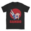 Hipster Russian Sambo Tshirts Unisex Round Neck Pure Cotton T Shirts Short Sleeve Tee Shirt Birthday Present Tops