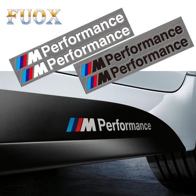 2Pcs Car Bodies 3D Stickers Car Body Stickers for X7 X3 X4 X5 X6 3 4 5 6 7 Series Z4 M M3 M5 M6 E38 E39 E46 E53 E60 E61 E64 E70 E71
