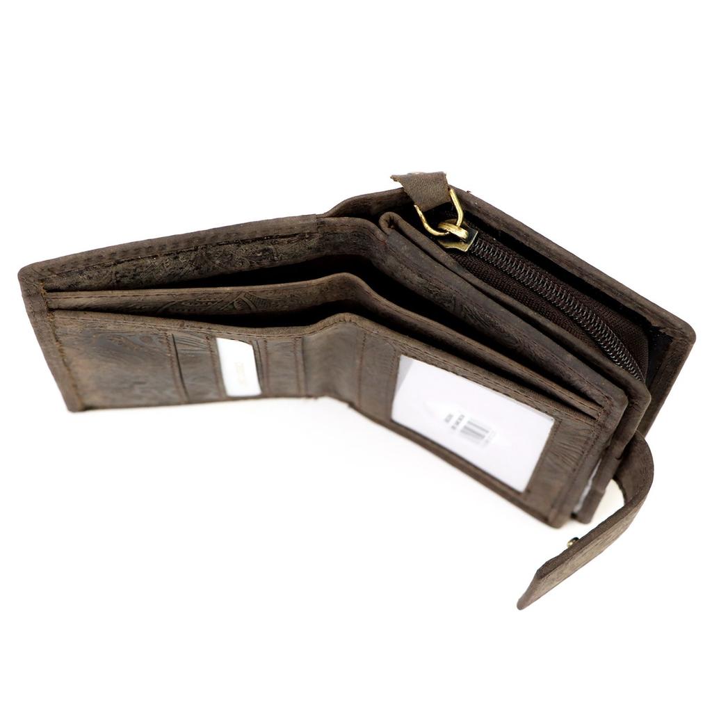 Leder Damen Portemonnaie Gregorio BD02 D09