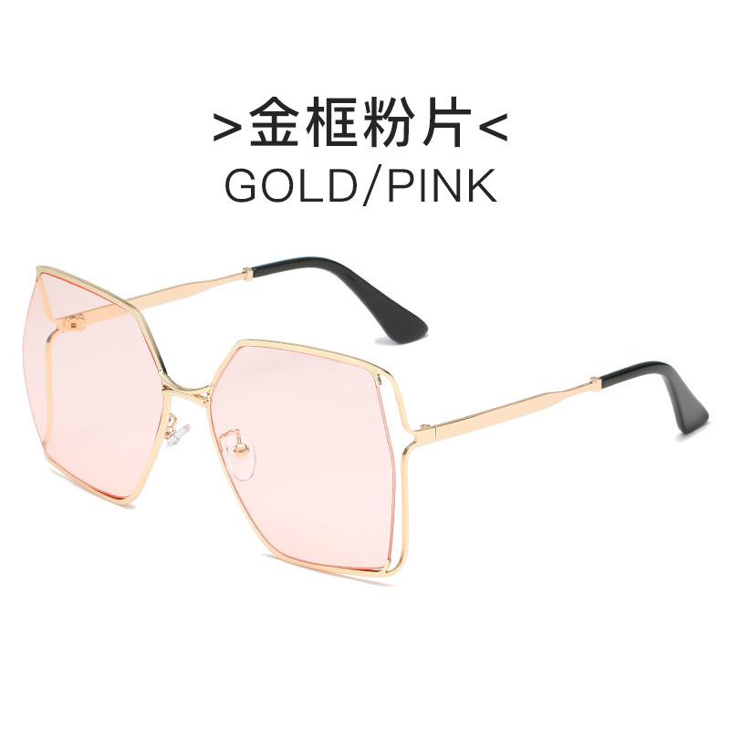 Retro Small Frame UV Protection Fashion Metal Sunglasses Sunglasses for Men/Women Square Sunglasses Polygon Sun Glasses