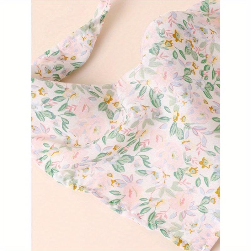 Küçük ve Orta Boy Köpekler İçin Sevimli Çiçek Baskılı Evcil Hayvan Bandanası, Evcil Hayvan Aksesuarı (1 Adet)