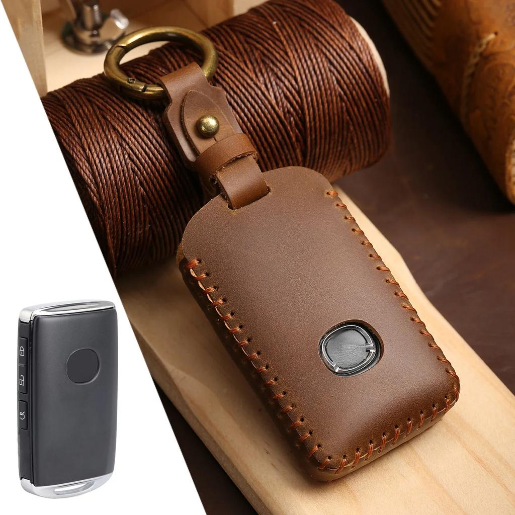 Car Key Case Cover For Mazda 3 Alexa CX5 CX8 CX4 2019 2020 3Button Smart Remote Car Key Accessories Holder Shell Car-Styling