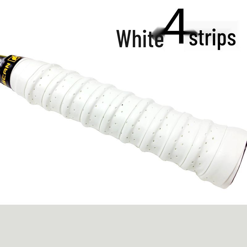 Fangcan Dragon Bone 6-Pack Anti-slip Perforated Badminton Racket Grips with EVA Ridge