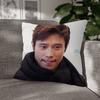 Creative Lee Byung Hun Pink Bow Fashion Decorative Pillowcase Throw Cover Pillow Case Cushion For Living Room Square Home Decor