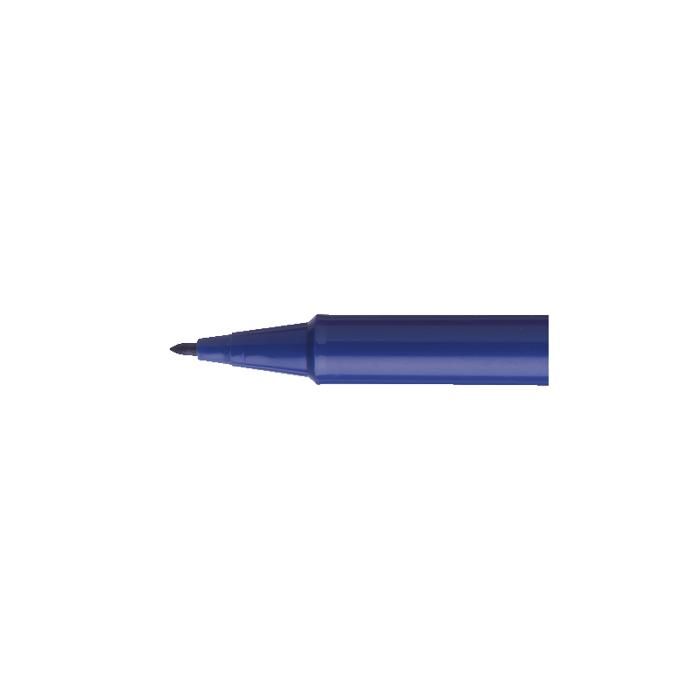 Large Blue Writing Felt Pen - UNIBALL - SIGN PEN - Nylon Felt Pen - Recycled Plastic