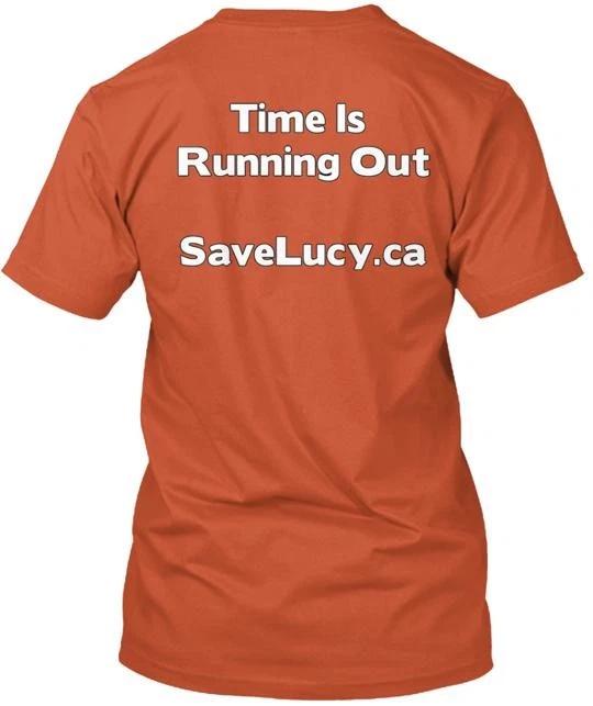 Lucy The Elephant Time Is Running Out T-Shirt Made in the USA Size S to 5XL 3XL