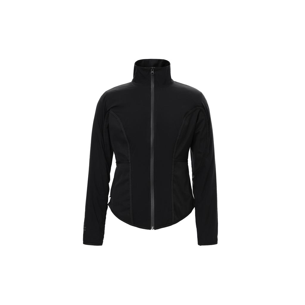 Nike Storm-Fit Run Division Solid Logo Print Running Jacket Women Jacket Black DQ6562-010